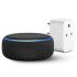 Echo Dot (3Rd Gen, Black) + Wipro 9W Led Smart Color Bulb Combo – Works With Alexa – Smart Home Starter Kit