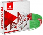 Havells Lifeline Cable Whffdnga1X75 0.75 Sq Mm Wire (Green)