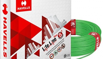 Havells Lifeline Cable Whffdnga1X75 0.75 Sq Mm Wire (Green)