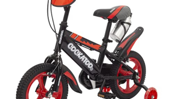 Cockatoo Premium Kids Edition Ckc Series Kids Bicycle With Clipper Break(Diy Installation & 2 Year Warranty) (Red, 12T(2-4 Years))