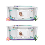 Himalaya Gentle Baby Wipes – 72 Pieces (Pack Of 2)