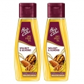 Hair & Care Dry Fruit Oil With Walnuts, Almonds & Vitamin E| Reduce Haifall |Stronger & Silkier Hair | 500 Ml (Pack Of 2)
