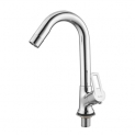 Ruhe® Swivel Spout Faucet/Tap | Kubix Swan Neck With Flexible Swivel Spout Faucet/Tap | Table Mount | With Chrome Finish For Bathrooms Wash Basins & Kitchen Sinks