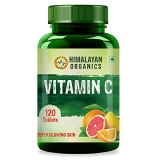 Himalayan Organics Vitamin C Tablets From Natural Fruits | Immnunity, Antioxidant & Skin Care | 120 Vegan Tablets