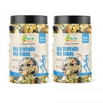 Nutri Desire Mixed Nuts,Seeds And Berries- 1 Kg L Mix| Dry Fruit Nutmix With Seeds, For Eating| 20+ Varieties Like Almonds, Cashews, Cranberries, Pumpkin Seed