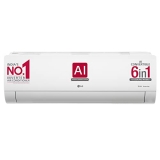 Lg 1.5 Ton 3 Star Ai Dual Inverter Split Ac (Copper, Super Convertible 6-In-1 Cooling, Hd Filter With Anti-Virus Protection, 2023 Model, Rs-Q19Jnxe, White)