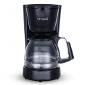 Croma Drip Coffee Maker 0.75L With 6 Cup Capacity, Keep Warm Function & Borosilicate Glass Jar (600W) (Crskaf001Scm06, Black)