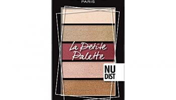 L’Oréal Paris Eyeshadow Palette, Mini-Sized, High Pigmentation, Highly Blendable Shades, La Petite, Nudist