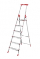 Prestige Aluminium Household Ladder Pcil 06 (Red_Small)