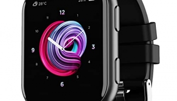 Boat Watch Blaze With 1.75” Hd Display, Apollo 3 Blue Plus Processor, 2.5D Curve Display With Slim Premium Metal Design,24X7 Heart Rate & Spo2 Monitor,Multiple Watch Faces(Active Black)