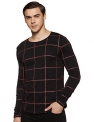 Neostreak Men’S Checkered Slim Fit T-Shirt (Neochecktee-Full-Blackmar-S_Black S)