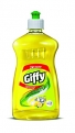 Giffy Lemon & Active Salt Concentrated Dish Wash Gel, 500Ml (Pack Of 2)