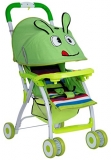 Toyzone Giggling Baby Stroller, Green
