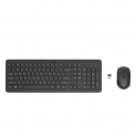 Hp 330 Wireless Black Keyboard And Mouse Set With Numeric Keypad, 2.4Ghz Wireless Connection And 1600 Dpi, Usb Receiver, Led Indicators , One Year Warranty Black(2V9E6Aa)