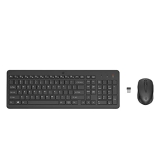 Hp 330 Wireless Black Keyboard And Mouse Set With Numeric Keypad, 2.4Ghz Wireless Connection And 1600 Dpi, Usb Receiver, Led Indicators , One Year Warranty Black(2V9E6Aa)