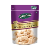 Happilo 100% Natural Premium Whole Cashews 1Kg | Whole Crunchy Cashew | Premium Kaju Nuts | Nutritious & Delicious | Gluten Free & Plant Based Protein