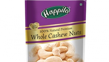 Happilo 100% Natural Premium Whole Cashews 1Kg | Whole Crunchy Cashew | Premium Kaju Nuts | Nutritious & Delicious | Gluten Free & Plant Based Protein