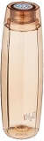 Cello Octa Premium Edition Safe Plastic Water Bottle, 1 Litre, Set Of 3, Brown