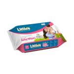 Little’S Soft Cleansing Baby Wipes With Aloe Vera, Jojoba Oil And Vitamin E (80 Wipes)