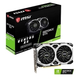 Msi Gaming Geforce Gtx 1660 Super 192-Bit Hdmi/Dp 6Gb Gdrr6 Hdcp Support Directx 12 Dual Fan Vr Ready Oc Graphics Card (Gtx 1660 Super Ventus Xs Oc)