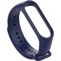 Crossvolt Adjustable Compatible Mi Band 3/ Mi Band 4 Watch Silicone Strap Band Bracelet (Not Compatible With Mi Band 1&2)- Blue