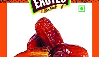 Exotes Premium Dry Fruits (Yellow Dates/ Peela Khajoor), 250 G