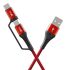 Boat Micro Usb 55 Tangle-Free, Sturdy Type C Cable With 3A Fast Charging & 480Mbps Data Transmission(Black)