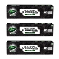 Dabur Herb’L Activated Charcoal & Mint (Black Gel) Pack Of 360G (120G*3) | Whitening Toothpaste, Fluoride Free