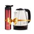 Kitchen Kit Electric Kettle, 1.8L Stainless Steel Tea Kettle, Fast Boil Water Warmer With Auto Shut Off And Boil Dry Protection Tech