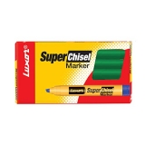 Luxor 997 Super Chisel Marker – Green – Box Of 10