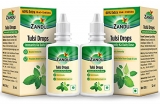 Zandu Tulsi Drops – 60% Extra With 2X Immunity, Experience The Magic Of Multiple Benefits Of Tulsi | A Natural Immunity Booster For Good Health | Powerful Cough & Cold Relief Drops – 32Ml (Pack Of 2)