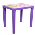 Cello Scholar Well Finished Two Seat Senior Study/Play Table For Kids From 3-10 Years(Plastic , Polypropylene , Violet)