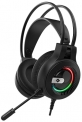 Cosmic Byte Titania Rgb Gaming Headset With Flexible Microphone With Separate Audio And Mic Jack (Black)