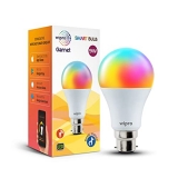 Wipro Ns9400 9-Watt B22 Wifi Smart Led Bulb With Music Sync Compatible With Amazon Alexa And Google Assistant ( Warm White/Neutral White/White, Standard )