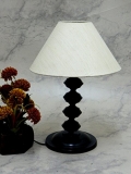 Contemprary Table Lampwith Khadi Shade