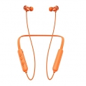 (Renewed) Mivi Collar Flash Bluetooth Earphones. Fast Charging Wireless Earphones With Mic, 24Hrs Battery Life, Hd Sound, Powerful Bass, Made In India Neckband – Orange