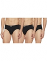 Jockey Men’S Cotton Briefs (Pack Of 3) (8035-0305-Black_Black_Medium_Black_M)
