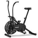 Beatxp Vortex Energize 1M Air Bike Exercise Cycle For Home | Gym Cycle For Workout With Adjustable Cushioned Seat | Moving Handles | Full Body Workout Gym Fitness Cycle Machine With 6 Months Warranty (Black)