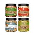 Nature Purify Dry Fruits Festival Gift Pack For Navratri/ Diwali/Fast 1 Kg (Almond, Cashew, Raisins, Apricot – 250G Each)