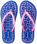 Bourge Women’S Gallery-Z66 Blue And Pink Flip-Flops-4 Uk (36 Eu) (5 Us) (Gallery-204-04)