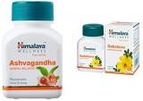Himalaya Wellness Pure Herbs Ashvagandha General Wellness – 60 Tablets And Himalaya Wellness Pure Herbs Gokshura Men’S Wellness – 60 Tablets