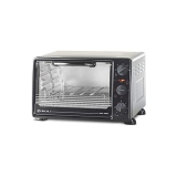 Bajaj 2200 Tmss Oven Toaster Griller (Otg) With Motorised Rotisserie And Stainless Steel Body, Black, Silver, 22 Liter