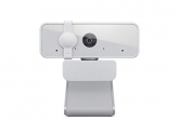 Lenovo™ 300 Fhd Webcam With Full Stereo Dual Built-In Mics | Fhd 1080P 2.1 Megapixel Cmos Camera |Ultra-Wide 95° Lens, 4X Digital Zoom | 360° Rotation | Flexible Mount