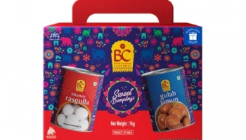 Bhikharam Chandmal – Sweet Dumpling Hamper | Diwali Hamper | Indian Sweets | Tin Sweets | Ideal For Gifting | Diwali Gift Inside – Pack Of 1
