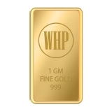 Whp Jewellers 24K (999) 1 Gm Yellow Gold Bar