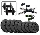 Aurion Home Gym Weight Lifting Pack 22 Kg With Hand Grip X 1