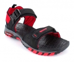 Sparx Men Ss-520 Black Red Floater Sandals