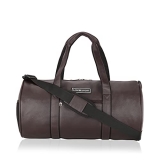 Lavie Sport Olympic Premium Leather Unisex Travel Duffle Bag | Stylish & Spacious Weekender Travel Bag | Duffle Bag For Gym, Sports, Training
