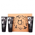 Qraa Charcoal Kit: Charcoal Scrub 100Gm, Charcoal Face Wash 100Gm, Charcoal Peel-Off Mask 100Gm For Men-With Tea Tree Oil