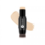 Sugar Cosmetics Ace Of Face Foundation Stick – 17 Raf (Light Foundation With Golden Undertone) – Waterproof, Full Coverage Foundation For Women With Inbuilt Brush | Mini (Matte Finish)